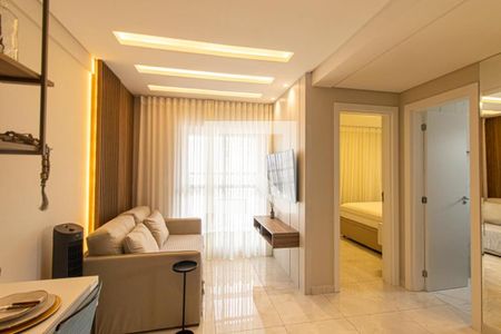 Sala de apartamento para alugar com 1 quarto, 39m² em Guaíra, Curitiba