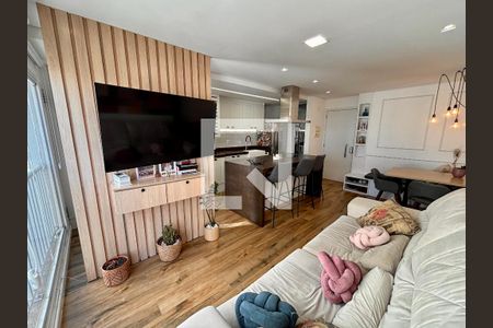 Sala de apartamento à venda com 3 quartos, 75m² em Ponte Grande, Guarulhos