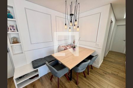 Sala de jantar de apartamento à venda com 3 quartos, 75m² em Ponte Grande, Guarulhos