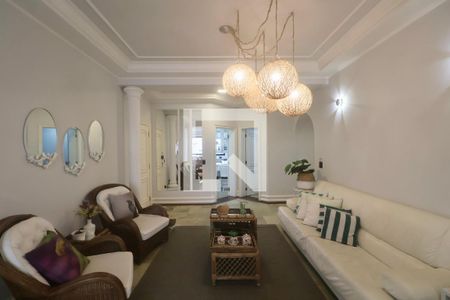Sala de apartamento para alugar com 4 quartos, 450m² em Balneario Guarujá, Guarujá
