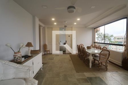 Sala de apartamento para alugar com 4 quartos, 450m² em Balneario Guarujá, Guarujá