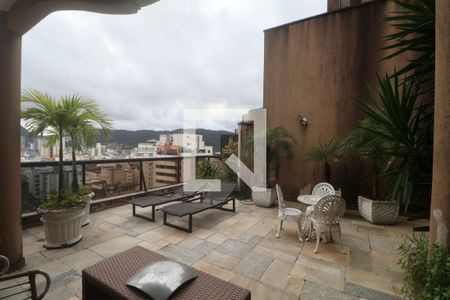Varanda de apartamento para alugar com 4 quartos, 450m² em Balneario Guarujá, Guarujá