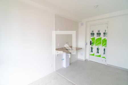 Sala/Cozinha de apartamento à venda com 1 quarto, 27m² em Chácara Inglesa, São Paulo
