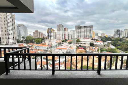 Vista da Suíte de apartamento à venda com 1 quarto, 28m² em Chácara Inglesa, São Paulo