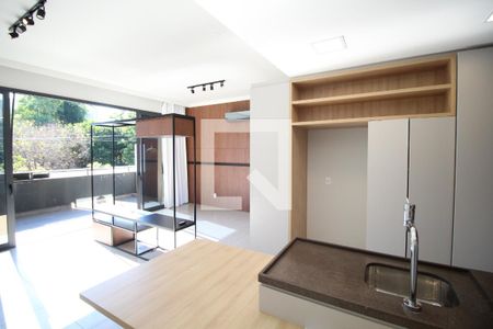 Sala/Quarto de apartamento para alugar com 0 quarto, 50m² em Petrópolis, Porto Alegre