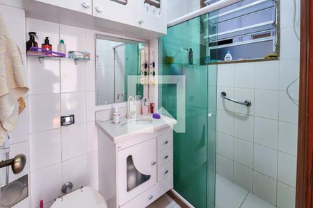 Banheiro  de apartamento à venda com 1 quarto, 50m² em Glória, Rio de Janeiro