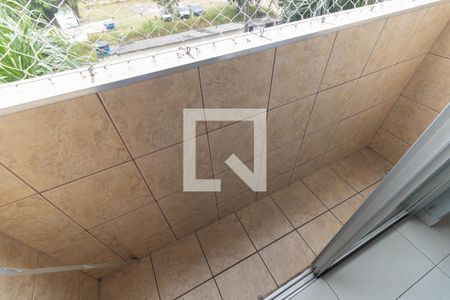 Varanda da Sala de apartamento à venda com 3 quartos, 56m² em Jardim Santa Emilia, São Paulo