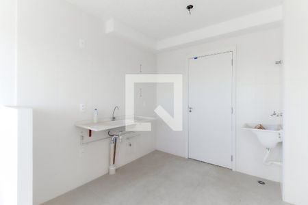 Sala - Cozinha de apartamento à venda com 2 quartos, 32m² em Fazenda Aricanduva, São Paulo