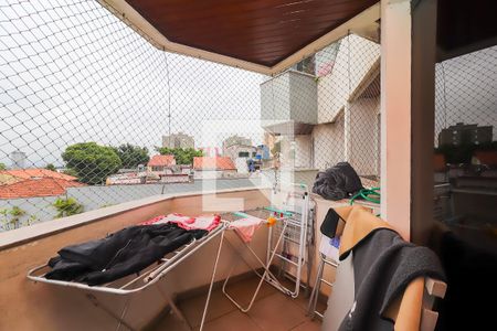 Varanda da Sala de apartamento à venda com 3 quartos, 155m² em Vila Jacuí, São Paulo
