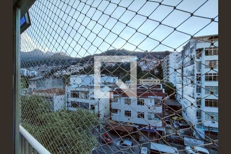 Vista da Sala de apartamento para alugar com 3 quartos, 104m² em Tijuca, Rio de Janeiro
