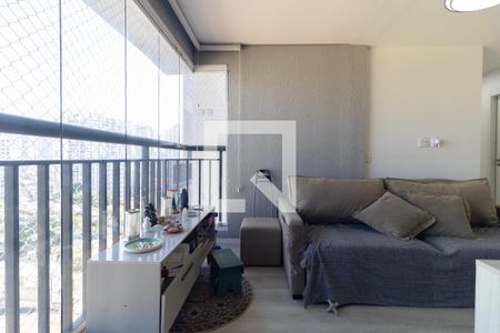 Varanda da Sala de apartamento à venda com 2 quartos, 54m² em Vila Nair, São Paulo