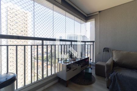 Varanda da Sala de apartamento à venda com 2 quartos, 54m² em Vila Nair, São Paulo