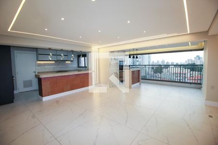 Sala de apartamento à venda com 3 quartos, 128m² em Vila Gilda, Santo André