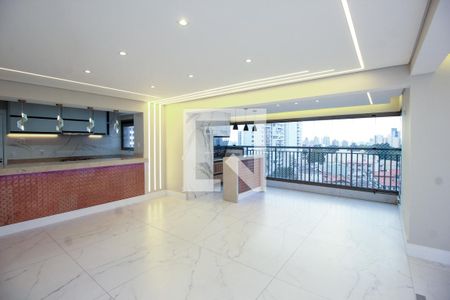 Sala de apartamento à venda com 3 quartos, 128m² em Vila Gilda, Santo André