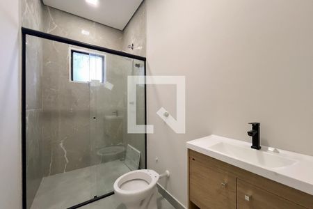 Banheiro da Suíte de casa para alugar com 3 quartos, 105m² em Loteamento Residencial Agua Nova, Valinhos