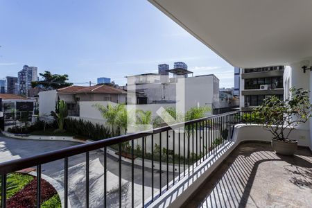 Varanda de apartamento à venda com 4 quartos, 200m² em Chácara Itaim, São Paulo