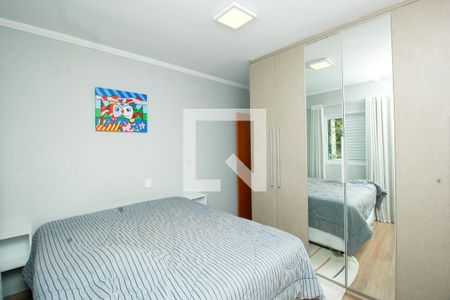 Suíte de apartamento à venda com 3 quartos, 154m² em Vila Lilica, Santo André