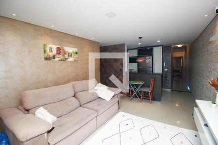 Sala de apartamento à venda com 3 quartos, 154m² em Vila Lilica, Santo André
