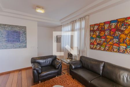 Sala 1 de apartamento à venda com 4 quartos, 143m² em Serra, Belo Horizonte