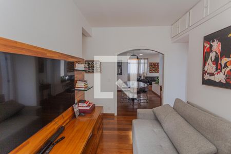 Sala 2 de apartamento à venda com 4 quartos, 143m² em Serra, Belo Horizonte