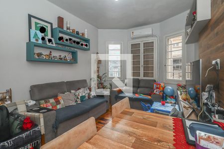 Sala de apartamento à venda com 2 quartos, 57m² em Floresta, Porto Alegre