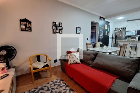 Sala de apartamento à venda com 2 quartos, 56m² em Jardim Progresso, Santo André