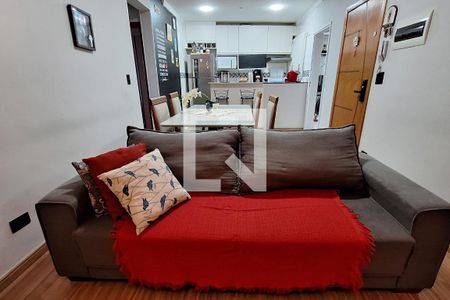 Sala de apartamento à venda com 2 quartos, 56m² em Jardim Progresso, Santo André
