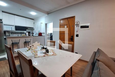 Sala de apartamento à venda com 2 quartos, 56m² em Jardim Progresso, Santo André