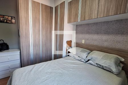 Suíte de apartamento à venda com 2 quartos, 56m² em Jardim Progresso, Santo André