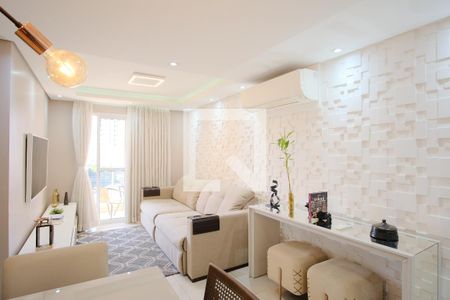 Sala de apartamento à venda com 3 quartos, 81m² em Tatuapé, São Paulo
