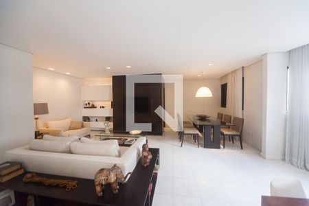 sala de apartamento à venda com 2 quartos, 87m² em Vila da Serra, Nova Lima