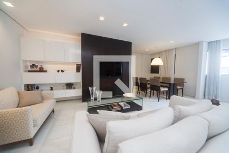 Sala de TV de apartamento à venda com 2 quartos, 87m² em Vila da Serra, Nova Lima