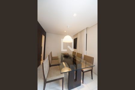 Sala de Jantar de apartamento à venda com 2 quartos, 87m² em Vila da Serra, Nova Lima