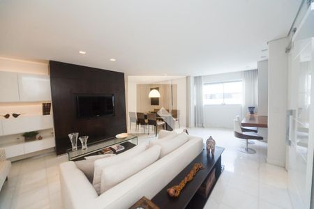 sala de apartamento à venda com 2 quartos, 87m² em Vila da Serra, Nova Lima