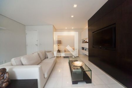Sala de TV de apartamento à venda com 2 quartos, 87m² em Vila da Serra, Nova Lima