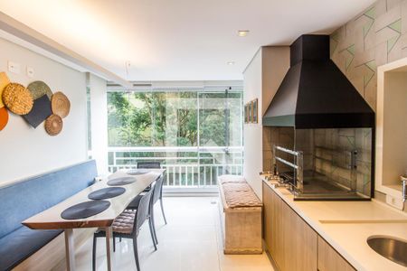 Varanda gourmet de apartamento à venda com 3 quartos, 123m² em Alphaville, Santana de Parnaíba