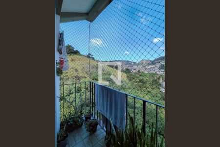 Varanda da Sala de apartamento à venda com 2 quartos, 65m² em Rio Comprido, Rio de Janeiro