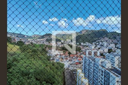 Vista da Sala de apartamento à venda com 2 quartos, 65m² em Rio Comprido, Rio de Janeiro
