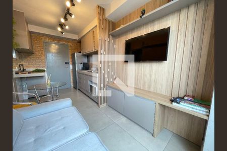 Sala de apartamento à venda com 1 quarto, 28m² em Ferreira, São Paulo