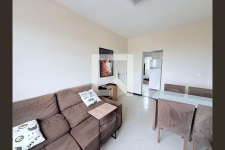 Sala de apartamento à venda com 2 quartos, 65m² em Monsenhor Messias, Belo Horizonte