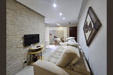 Sala de apartamento à venda com 3 quartos, 80m² em Vila Assunção, Santo André