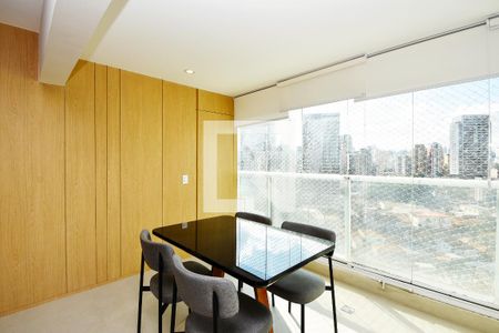 sala de jantar de apartamento para alugar com 2 quartos, 58m² em Pinheiros, São Paulo