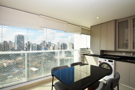 sala de jantar de apartamento para alugar com 2 quartos, 58m² em Pinheiros, São Paulo
