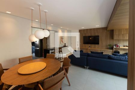 Sala de Jantar de apartamento à venda com 3 quartos, 113m² em Vila da Serra, Nova Lima