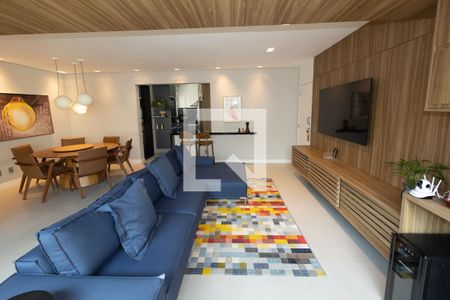 Sala de TV de apartamento à venda com 3 quartos, 113m² em Vila da Serra, Nova Lima