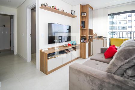 Sala de apartamento para alugar com 2 quartos, 55m² em Vila Anastácio, São Paulo