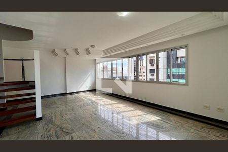 Sala de apartamento à venda com 4 quartos, 210m² em Belvedere, Belo Horizonte