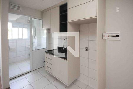 Cozinha de apartamento para alugar com 1 quarto, 35m² em Vila Graciosa, São Paulo