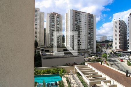 Vista Quarto/Cozinha  de apartamento à venda com 1 quarto, 25m² em Vila Andrade, São Paulo