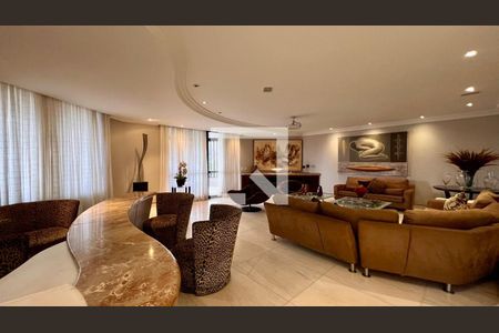 Sala de apartamento à venda com 4 quartos, 359m² em Santo Agostinho, Belo Horizonte